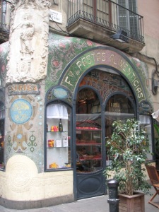 Escriba, Barcelone, pâtisserie moderniste de la Rambla
